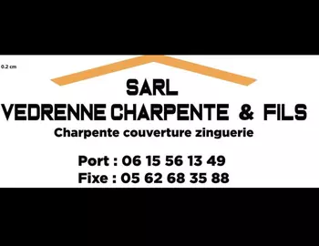 SARL VEDRENNE et FILS   Charpentier